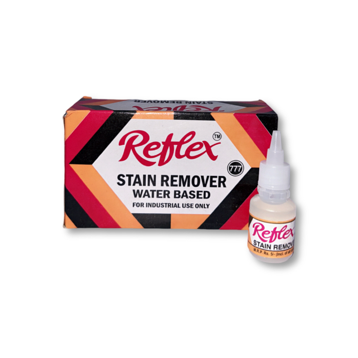 Reflex STAIN REMOVER, WATER BASED. Minimum order of 1 box [ 20 pkt ]